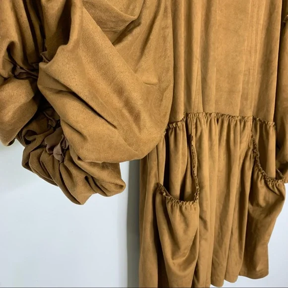 Free People Abbie Vegan Suede Dress - Picture 14 of 16